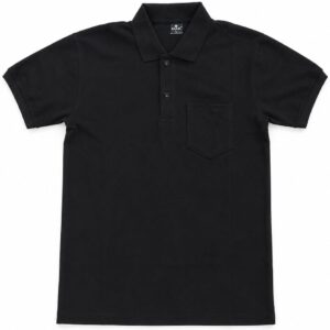 RN Vouge Premium Black Pocket Polo T-Shirt