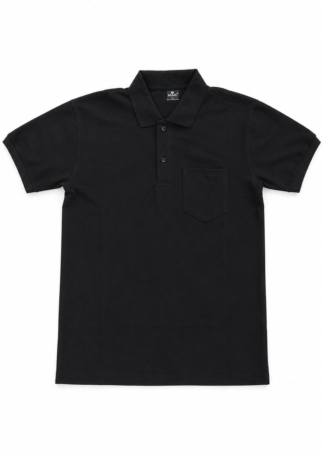 RN Vouge Premium Black Pocket Polo T-Shirt