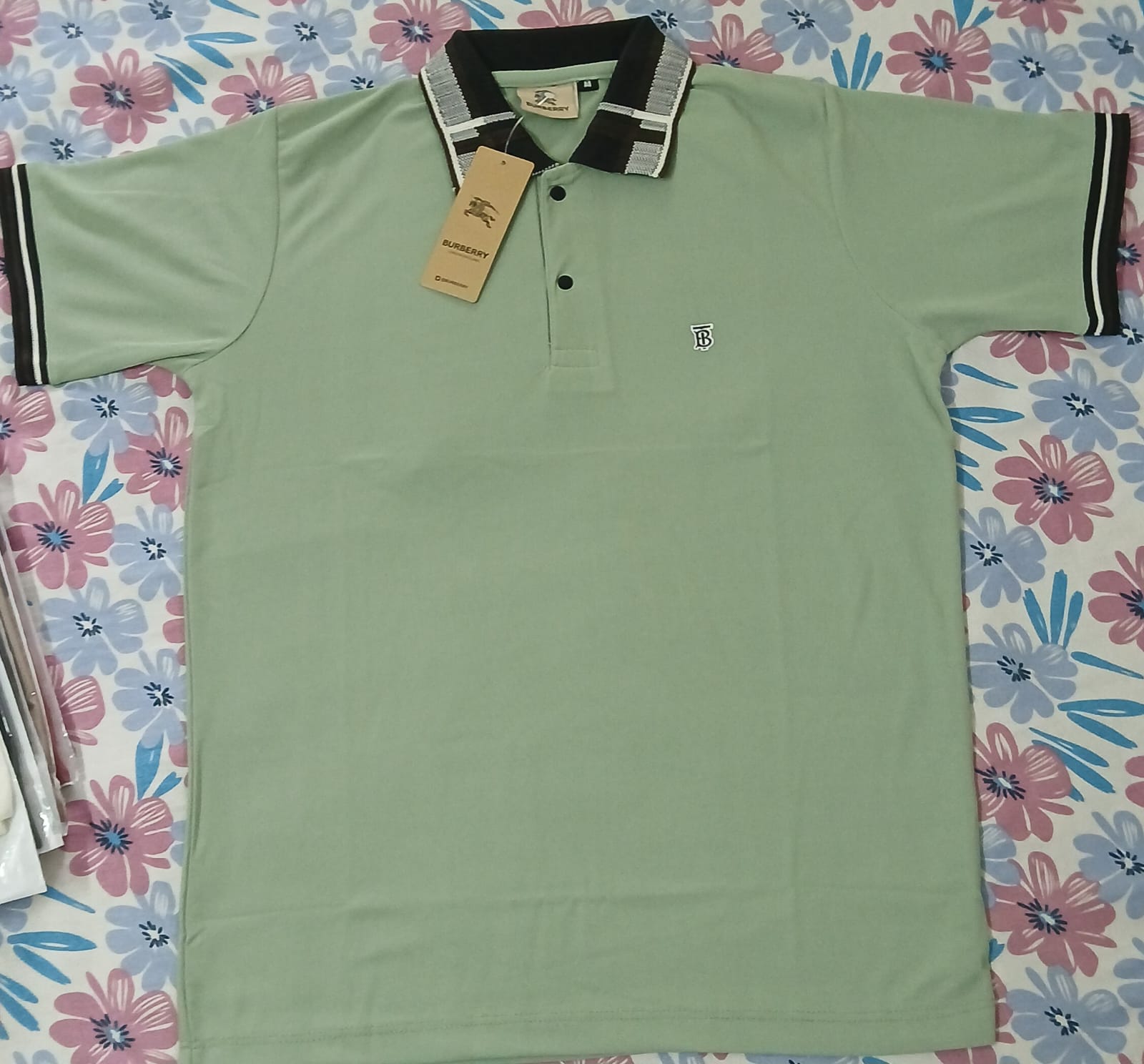 RN Vouge Mint Green Polo T-Shirt