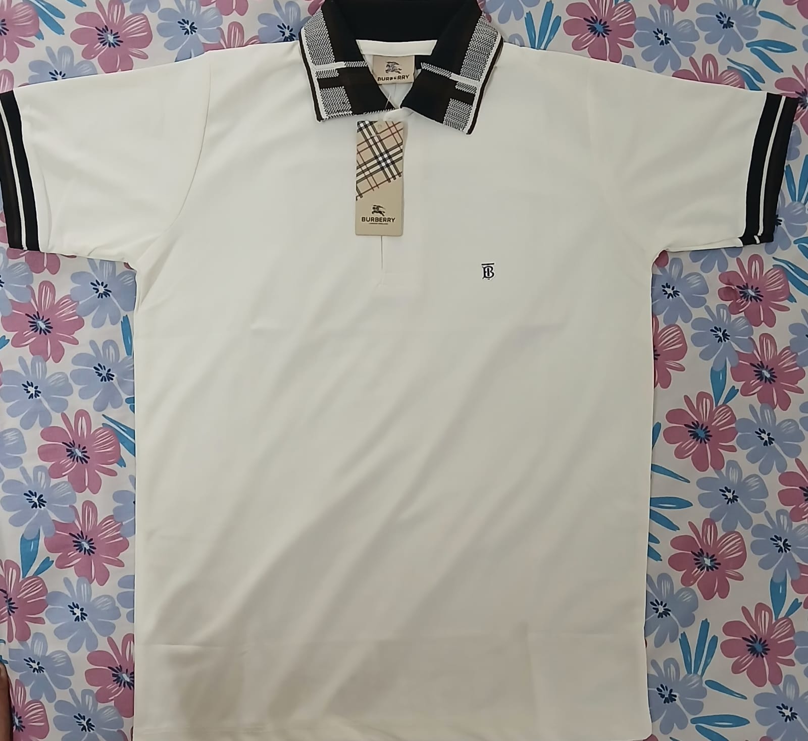 RN Vouge White Polo T-Shirt