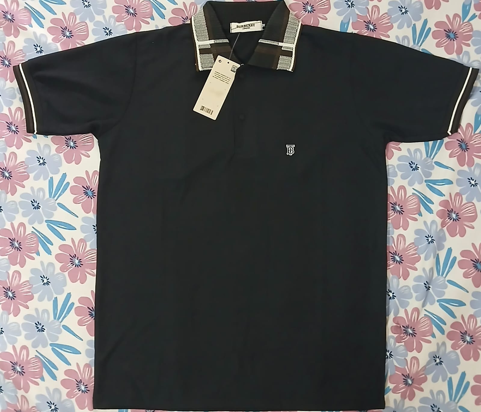 RN Vouge Black Polo T-Shirt